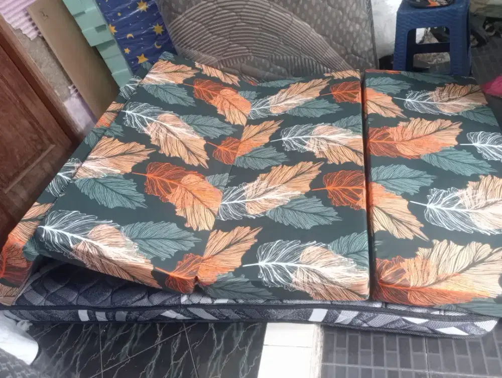 Kasur busa lipat 120x200x10cm