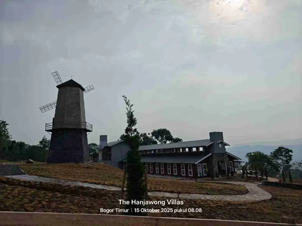 Kavling villa dan kebun bernuansa Eropa status SHM di Bogor