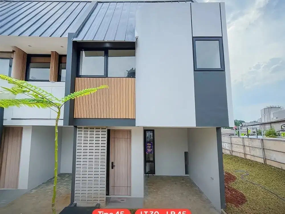 Rumah mepet Jaksel 3Kamar Tidur Dekat Toll Limo