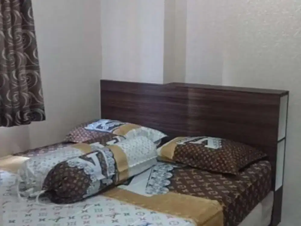 Apartment the green pramuka city 2 kamar furnish  bagus