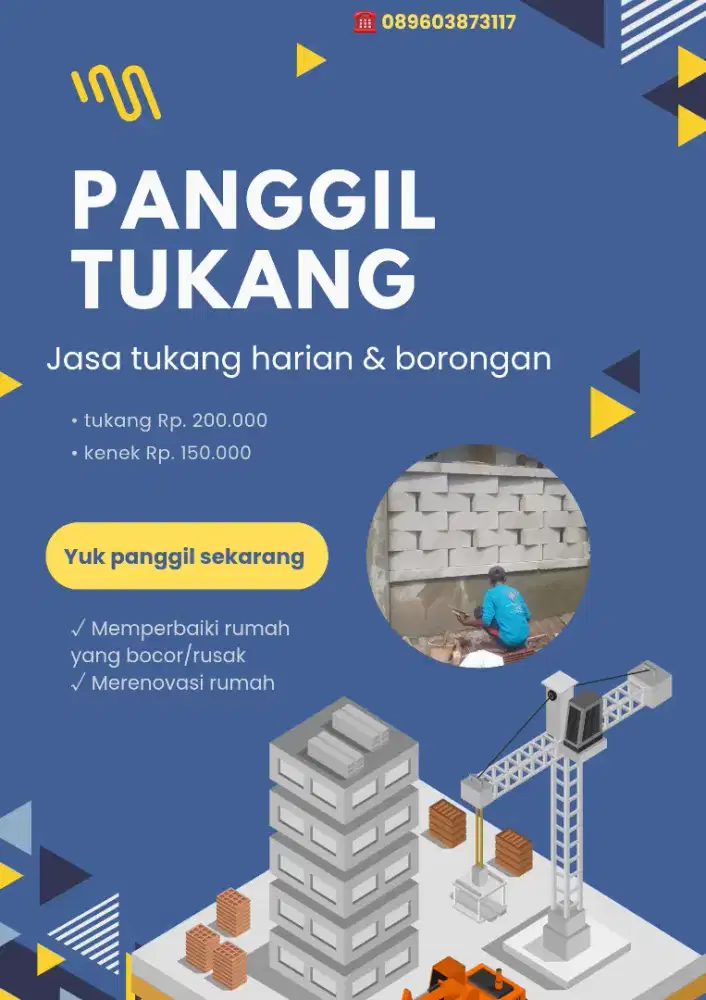 Tukang bangunan harian
