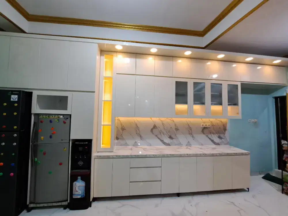 Kitchen set minimalis hpl