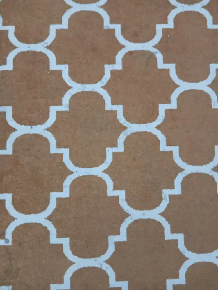 Karpet besar Hogstadie 605.443.48 warna orange