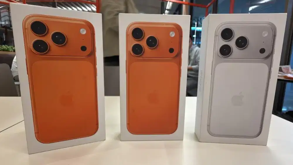 Siap nampung iphone seken baru 17 pro max series al tipe yuk