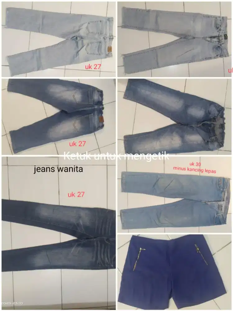 Celana jins wanita borongan