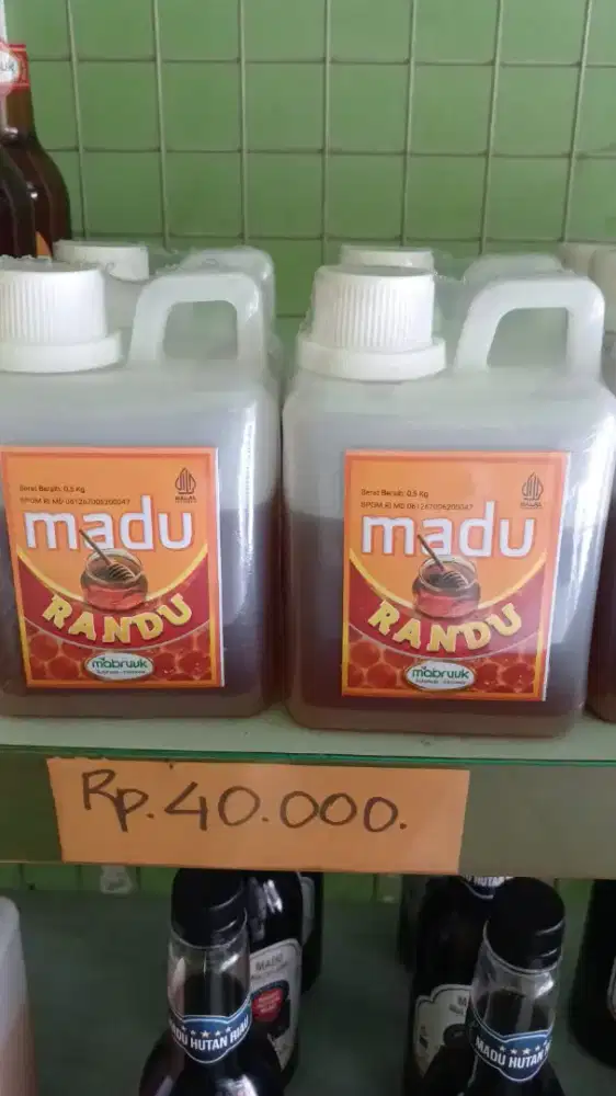 Madu randu setengah kilo
