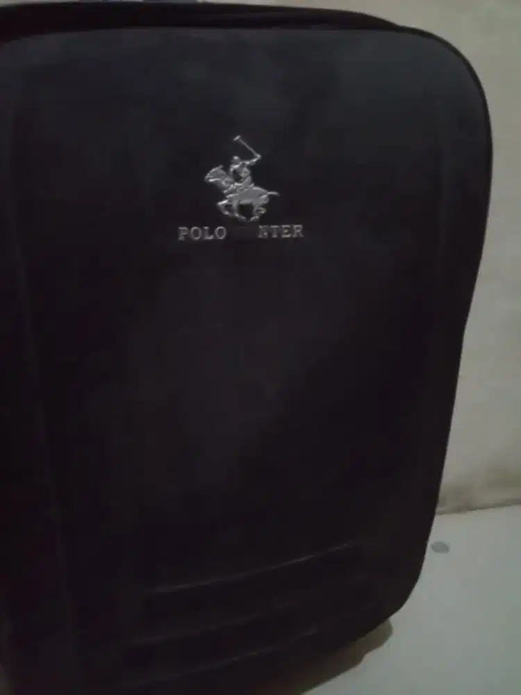 Jual Tas Koper Polo Hunter Black Masih Bagus Pakai Dari Baru