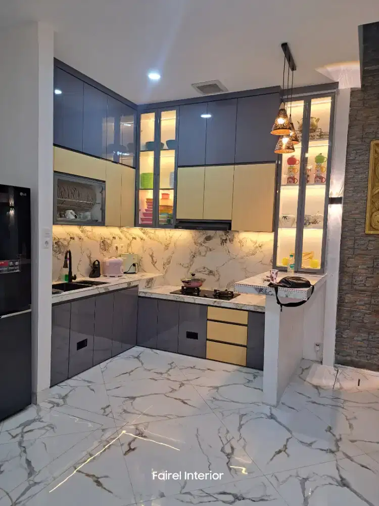 Kitchen set hpl minimalis