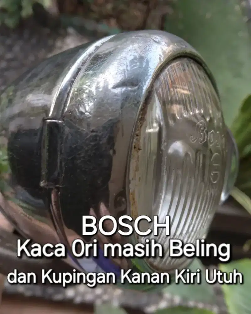 Lampu Sepeda Kuno Merk BOSCH
