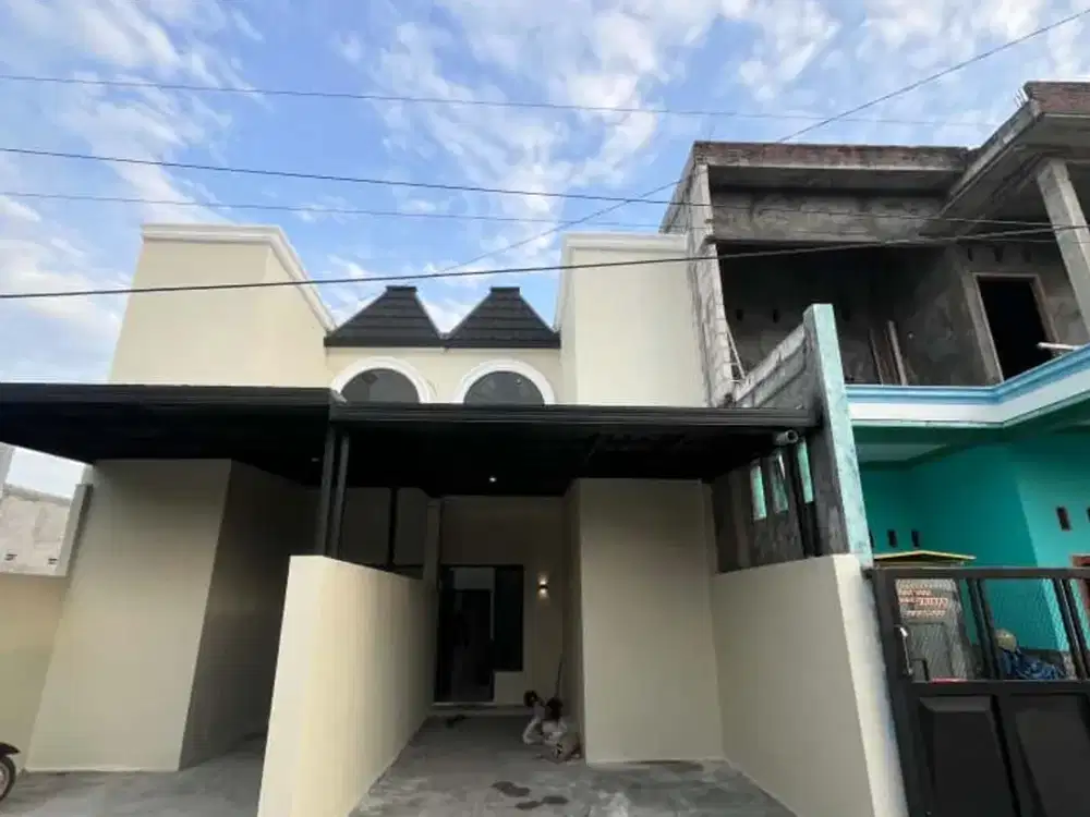 rumah siap huni, modern minimalis selangkah ke airport