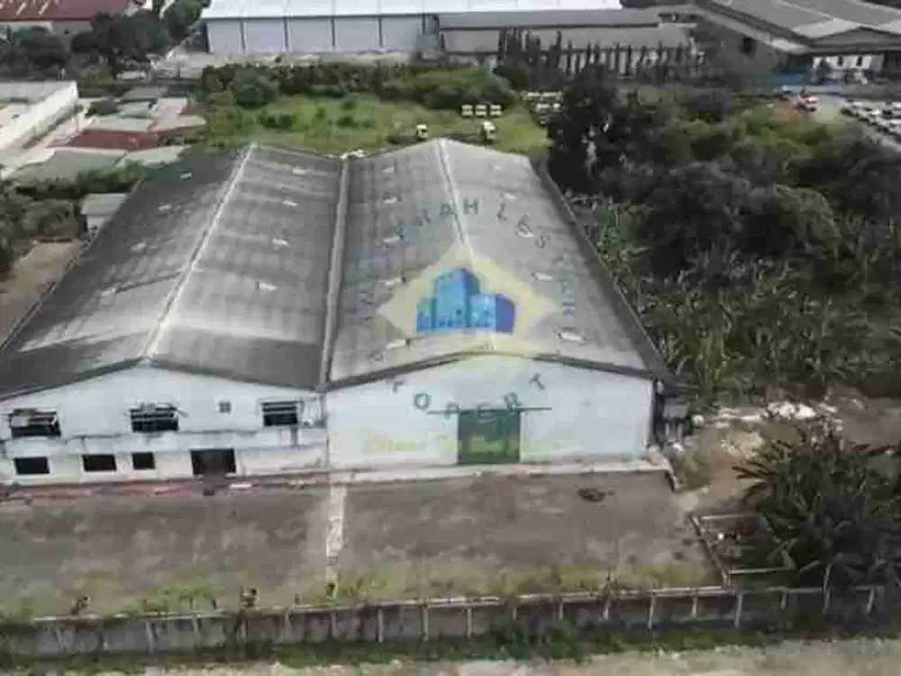 JUAL MURAH PABRIK SHM KANTOR 2 LANTAI DEKAT TOL BITUNG DAN TOL CIKUPA