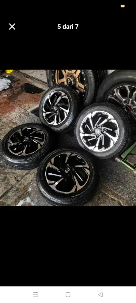 Velg original Honda Mobilio facelift r15 ada 4pcs