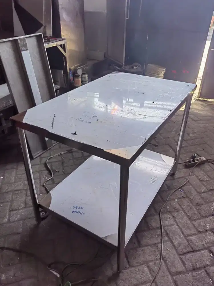 Meja Stainless prepare