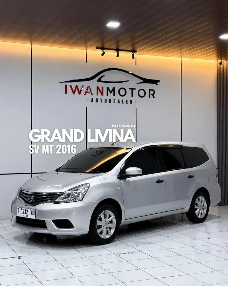 LOW KM! Grand Livina SV MT Tahun 2016 !