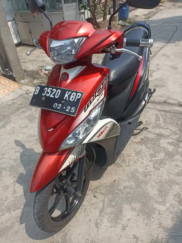 Yamaha mio J th 2014 surat lengkap barang original unit tinggal pake