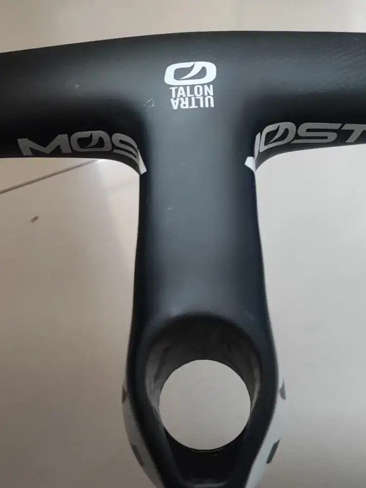 Handle Bar Stang Sepeda Pinarello MOST TALON ULTRA LIGHT USED ( KW )