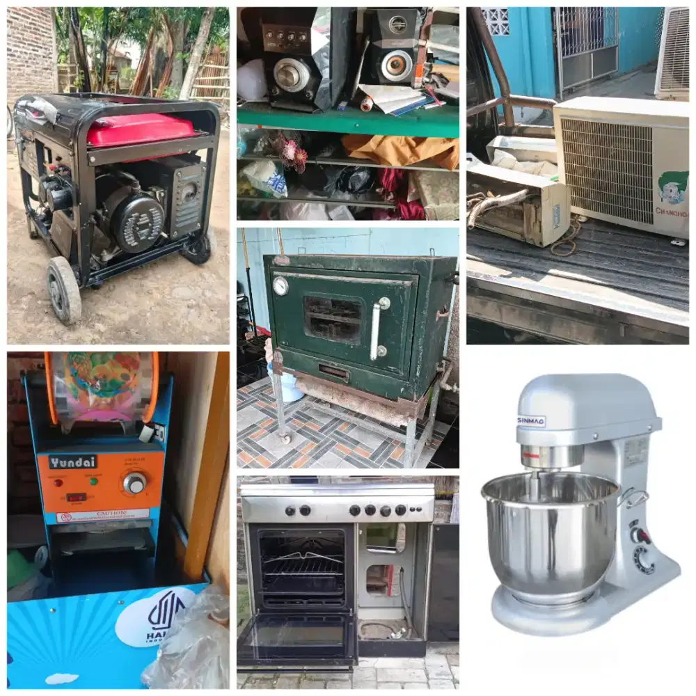 Kami Beli terus Perlengkapan usaha Bekas anda all kondisi