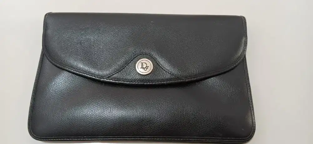 Dijual tas Clutch vintage dior original