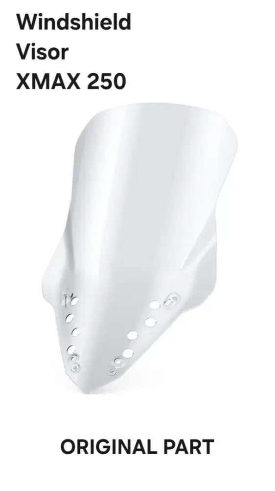 Windshield Visor Yamaha XMAX 250 ORIGINAL PART