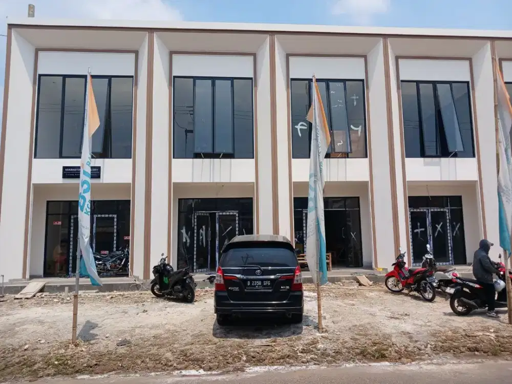 Ruko Baru siap pakai lokasi strategia tgh kota depok