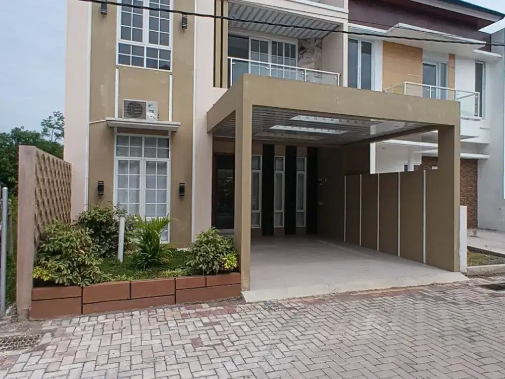 Rumah Baru Bagus 2Lt Siap Huni di Cluster Colomadu