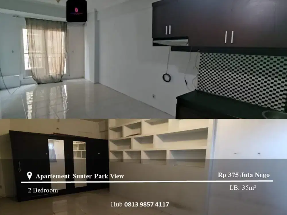Dijual Apartement Sunter Park View 2BR Semi Furnished Good View
