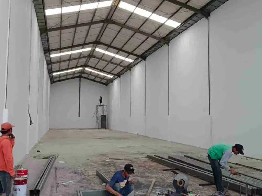 DISEWAKAN GUDANG LAKSANA BS KONTENER DAN ADA OFFICE HANYA 295JT/THN