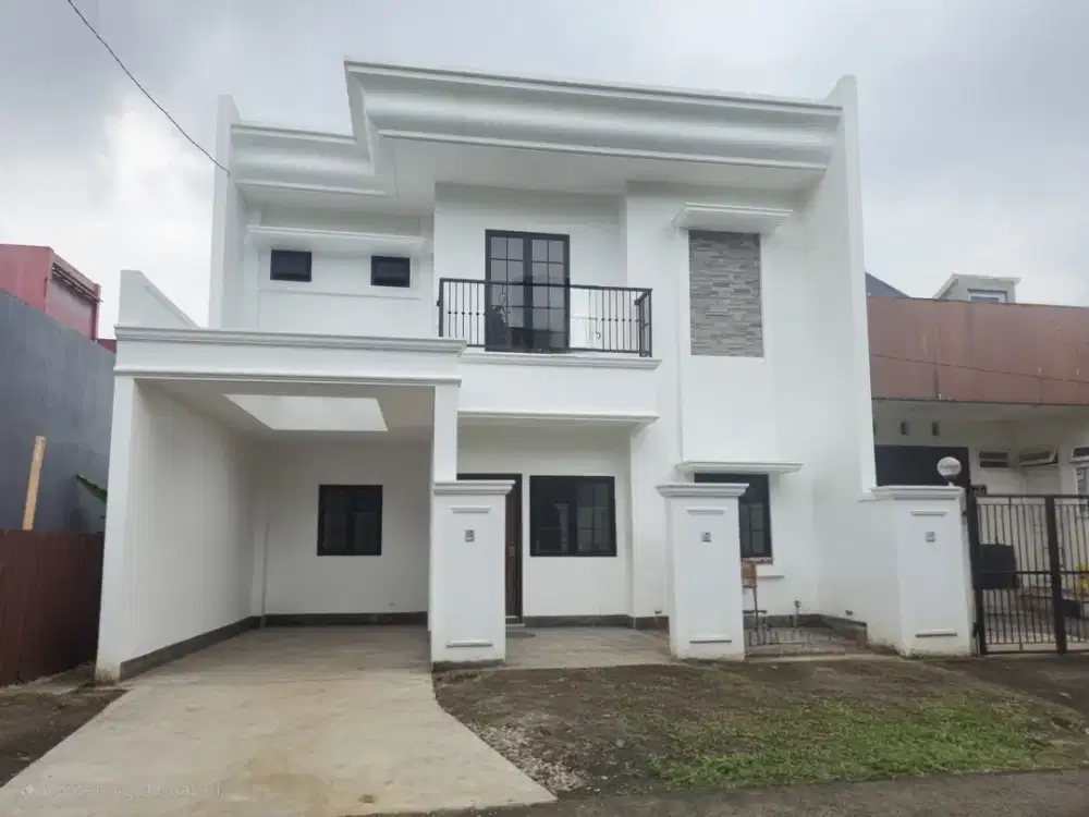 Rumah Baru Premium 2 Lantai Siap Huni dekat Stasiun Bogot