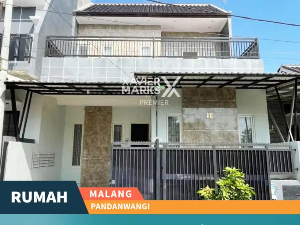 Dijual Rumah di Pandanwangi Malang, Semi Furnish Bangunan Baru
