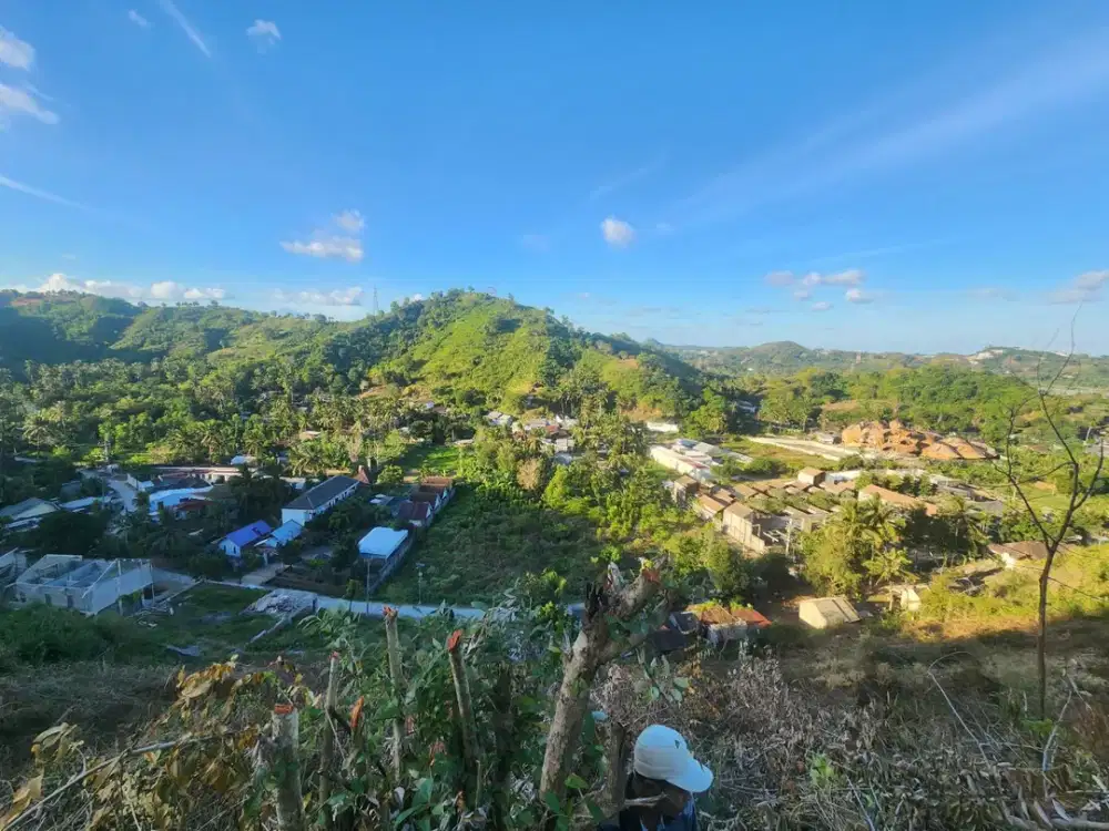 Dijual Tanah Bukit dan Datar Dekat Serkuit Mandalika diLombok