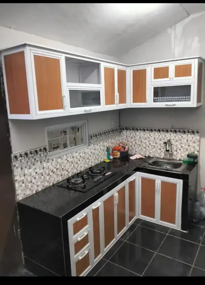 Kitchen set alumunium anti rayap harga termurah bergaransi