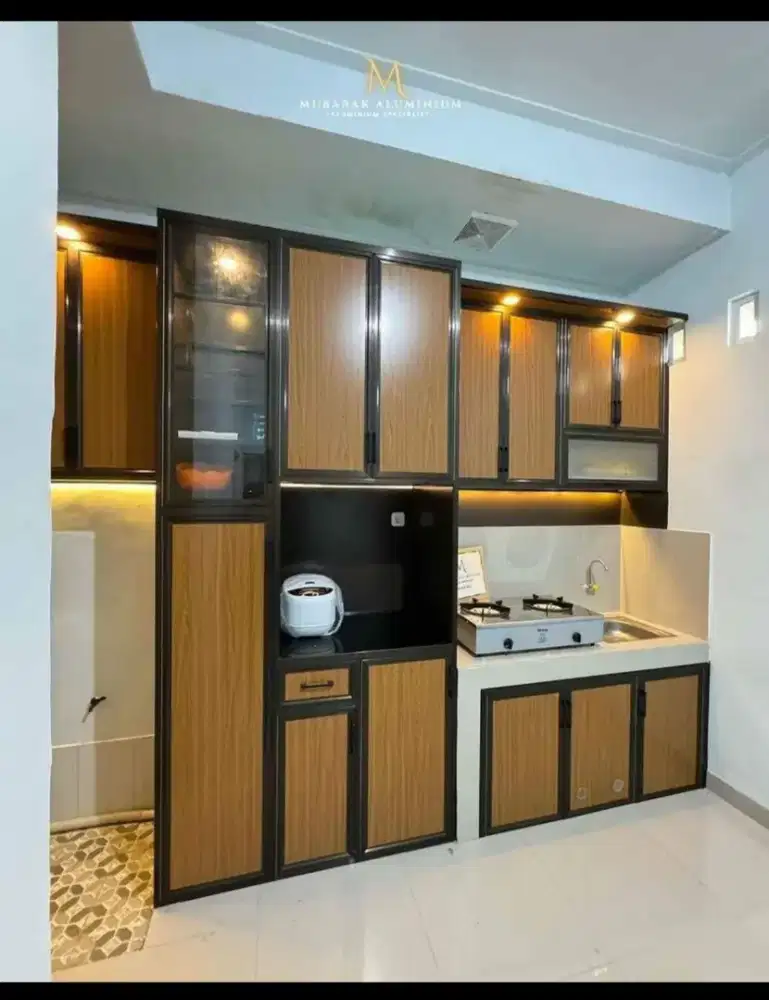 Kitchen set alumunium anti rayap harga termurah bergaransi