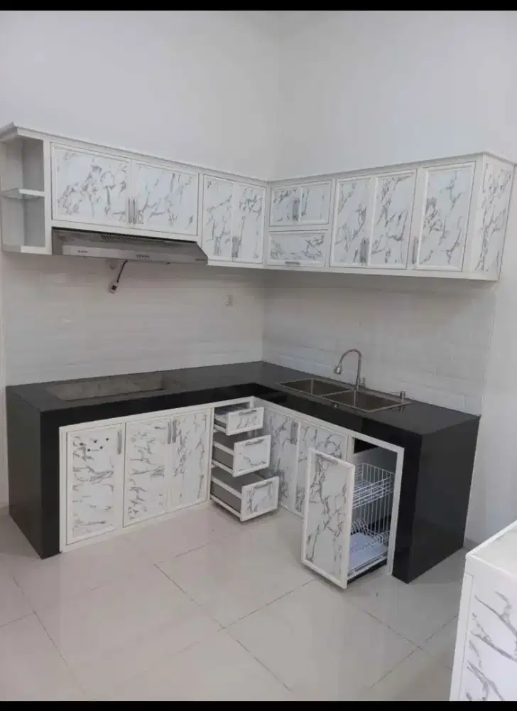 Kitchen set alumunium anti rayap harga termurah bergaransi