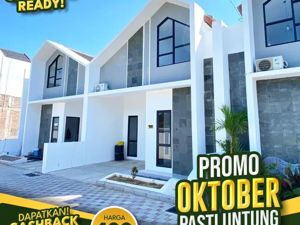 Rumah 1 Lantai Modern di Bosstania Sapen, Harga 400 Jutaan Nett