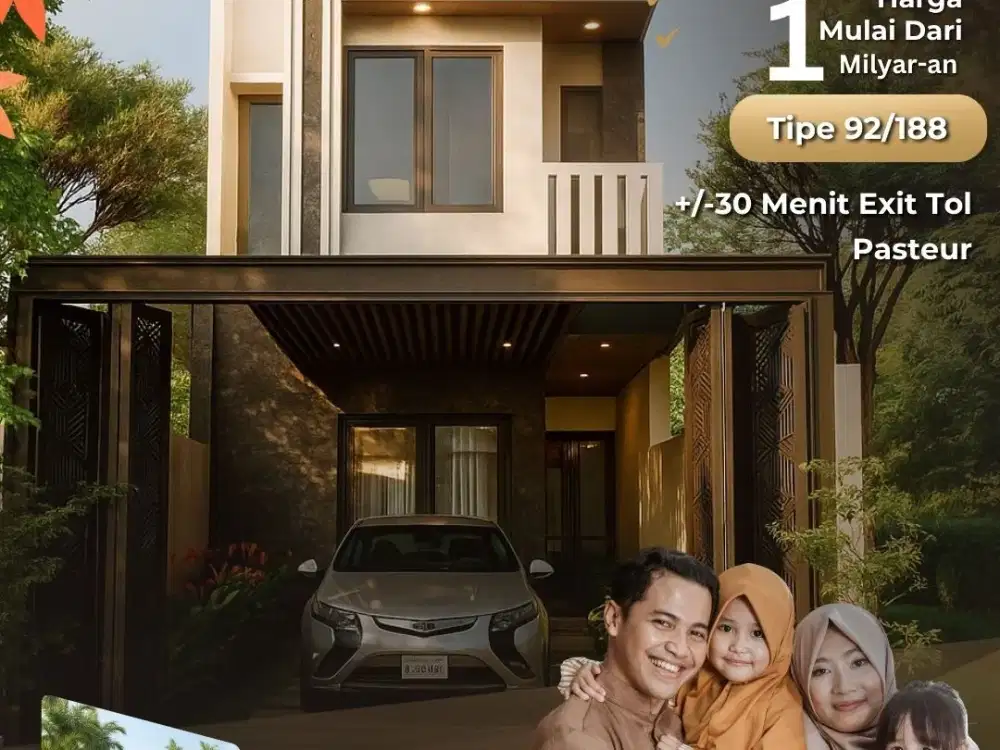 Desain Mewah, Udara Dingin, dan Pemandangan Hijau — Serius Rumah Ini Dekat Setiabudi Bandung Utara?