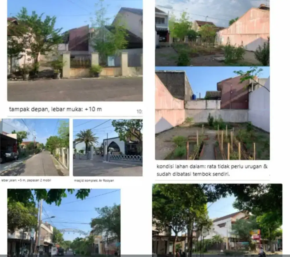 Kavling murah strategis dalam Perumahan Wirosaban