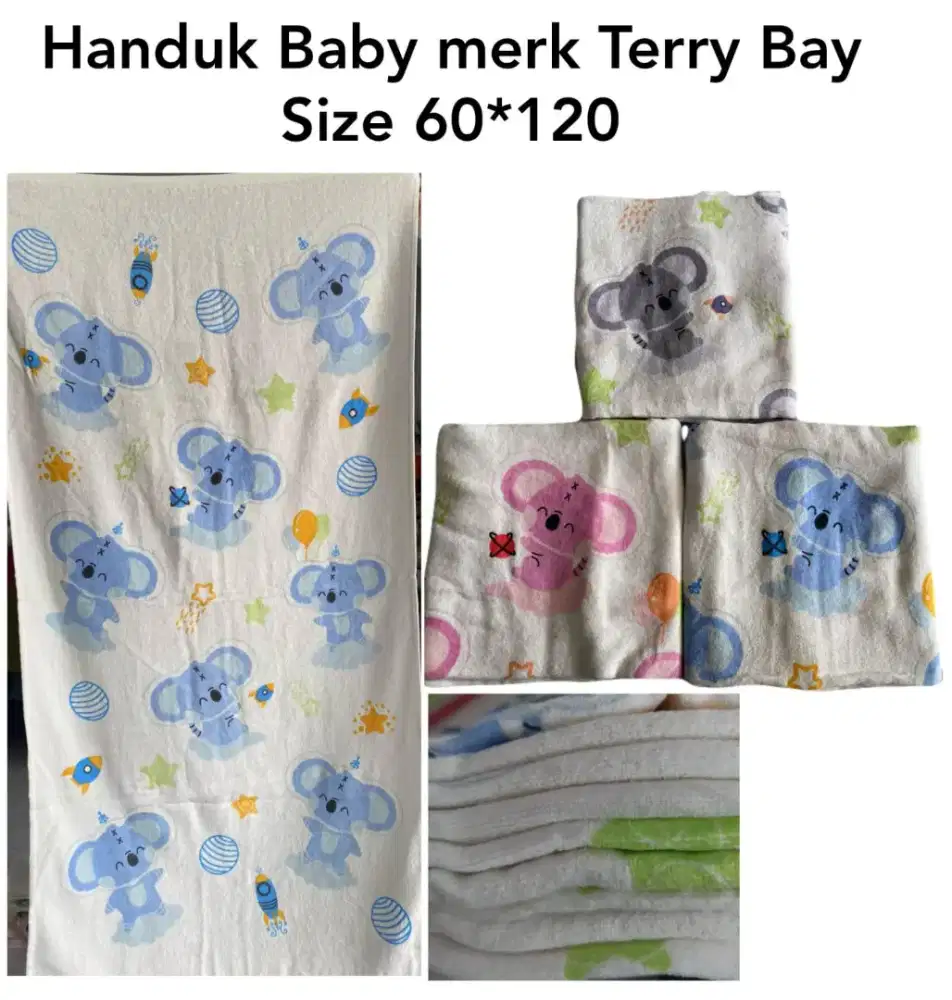 Handuk Baby merk Tery bay