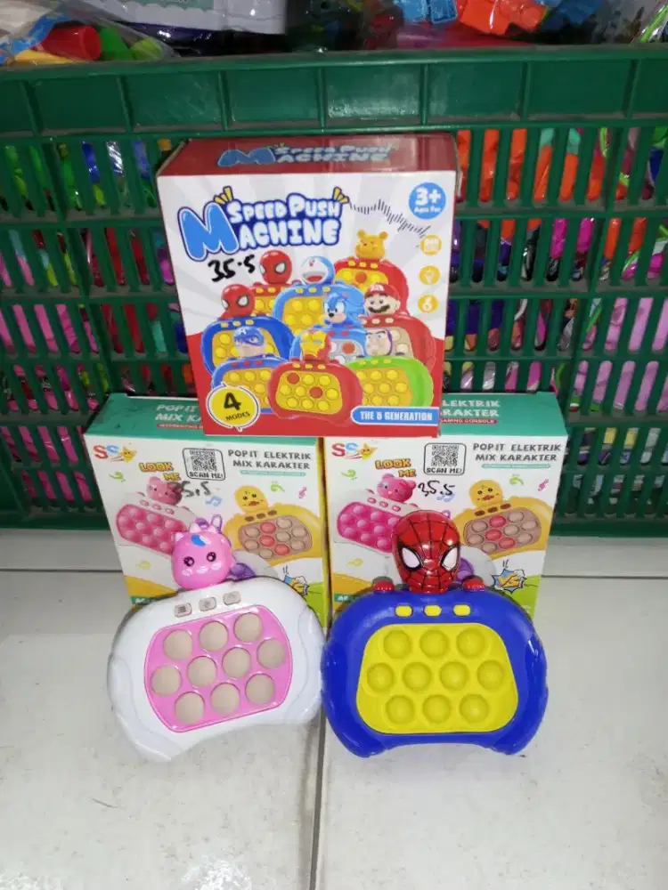 Mainan anak popit baterai