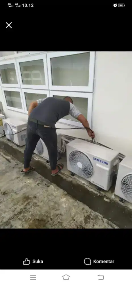 Servis AC mesin cuci dll