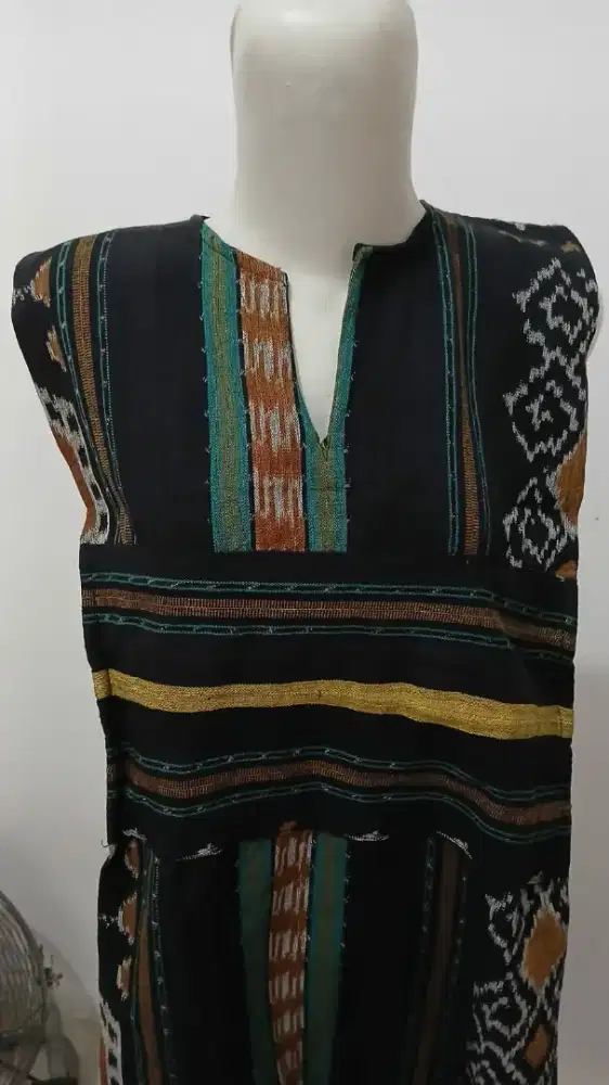 Dress Tenun all size