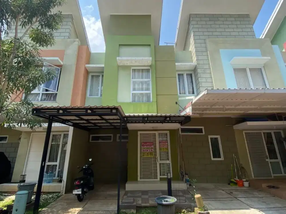 Dijual Murah Rumah Minimalis 2 Lt di Cluster Arcadia Village, Gading Serpong