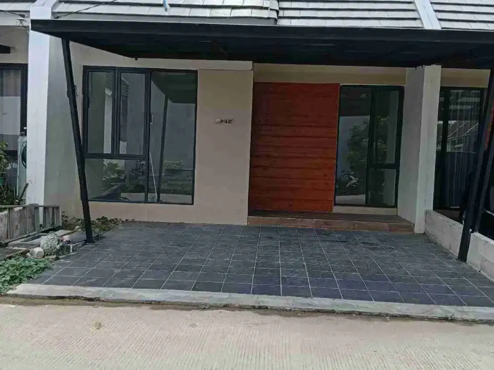 Take over Rumah cluster Bekasi Strategis dan aman dr Banjir