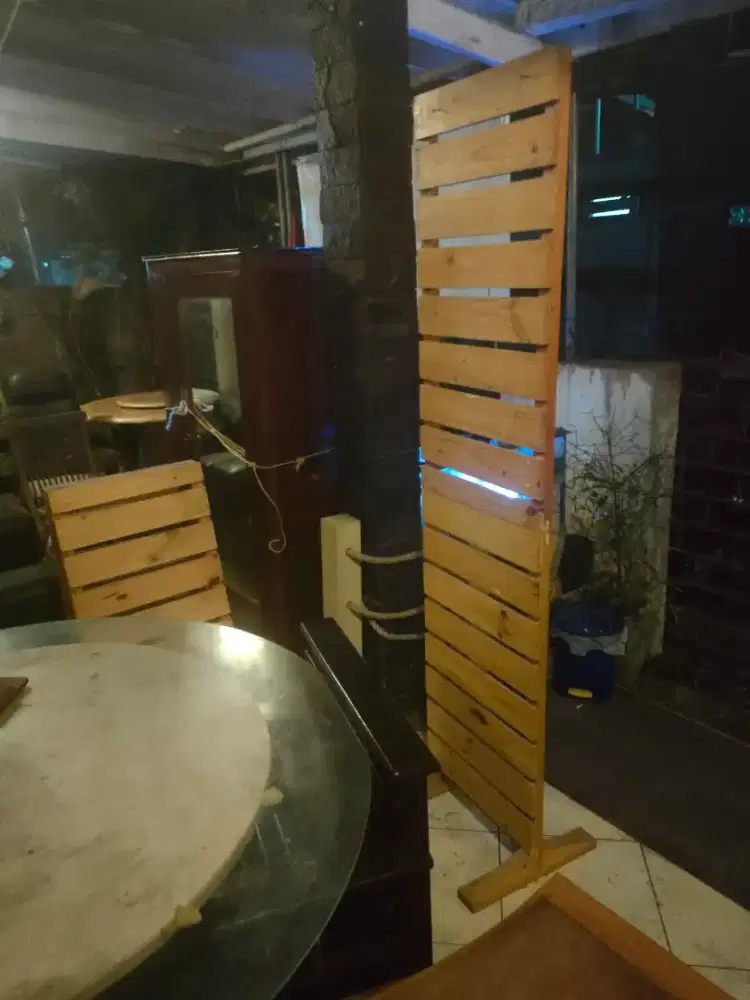 Kayu Pajangan Dekorasi Lipat