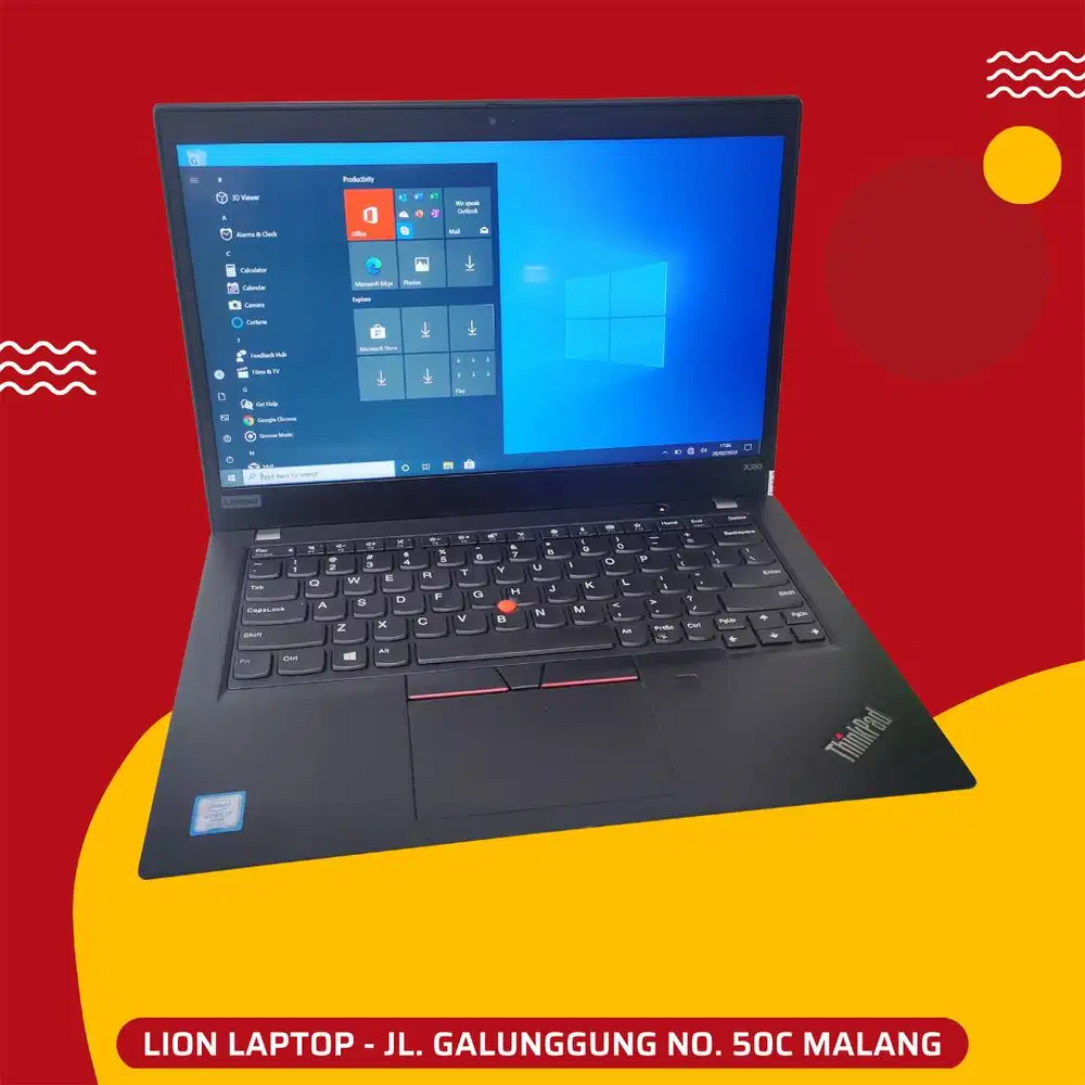 RAM 16GB Core i7 Touchscreen Slim Lenovo Thinkpad X390 [17|10]