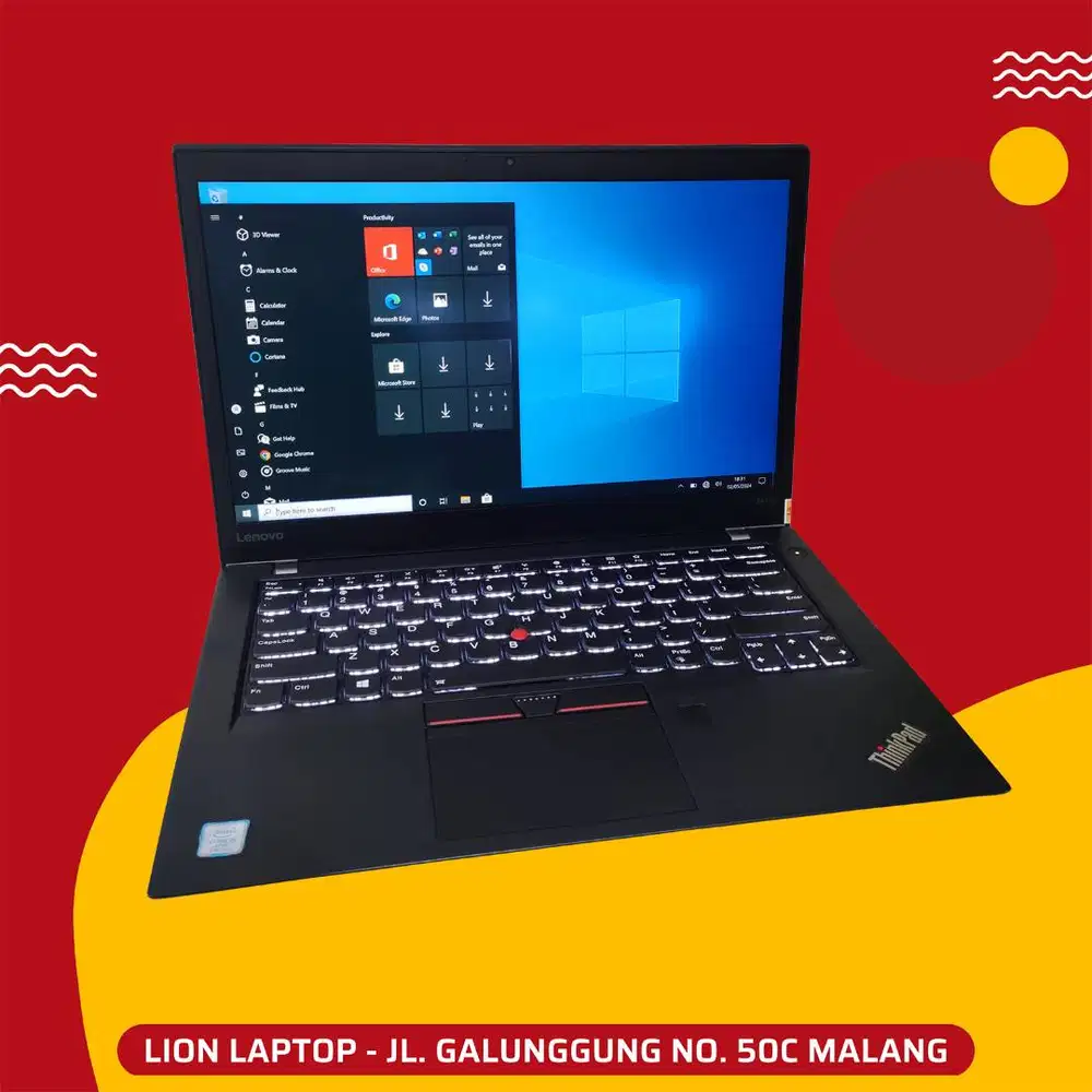 Core i5 Gen 7 RAM 8GB SLIM TOUCHSCREEN Lenovo Thinkpad T470s [17|10]