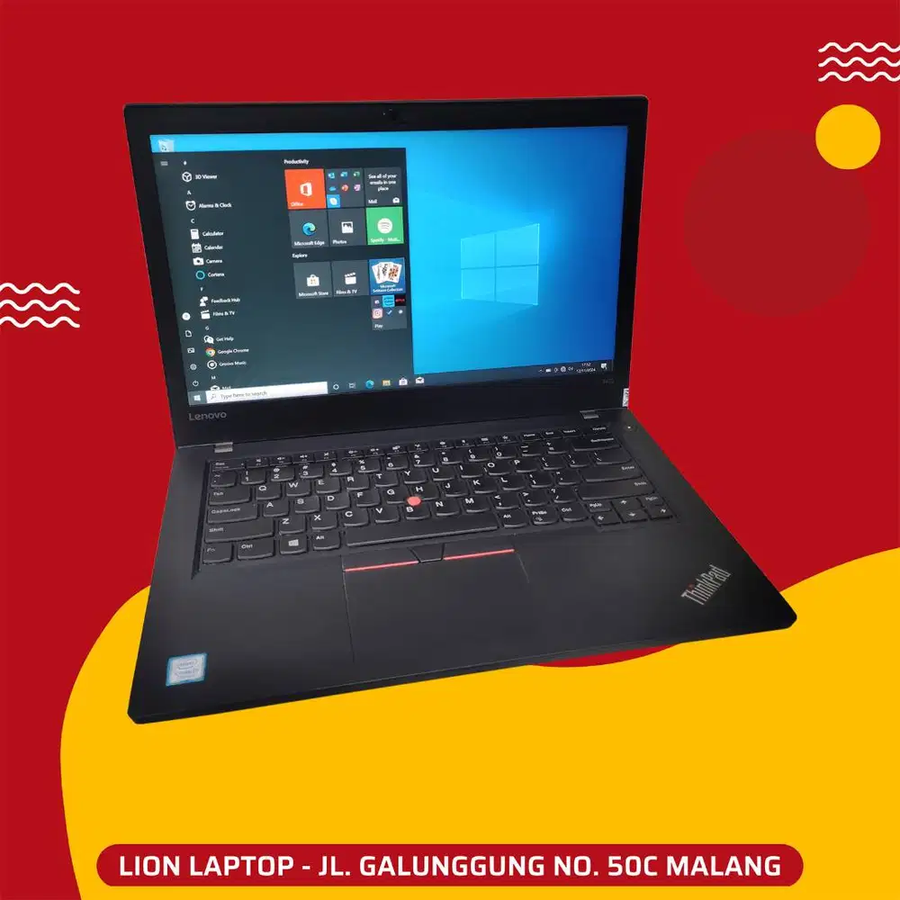 Core i7 RAM 8GB SSD 256GB Touchsceen Lenovo Thinkpad T470 [17|10]