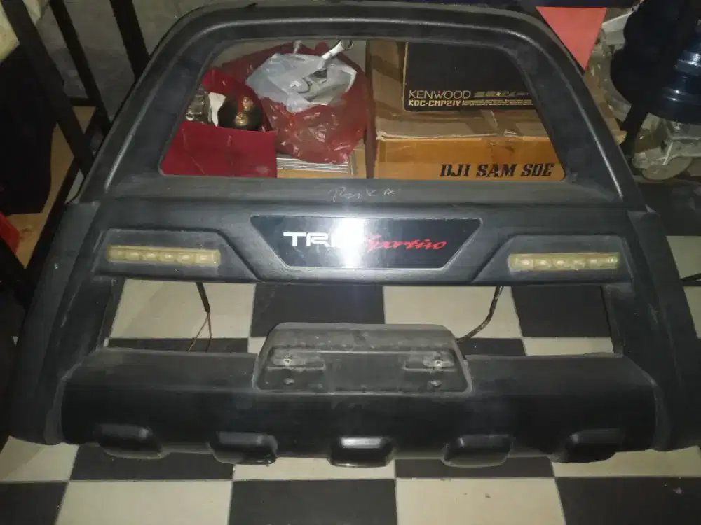 Tanduk bumper utk mobil fortuner vnt turbo... Bawaan standart