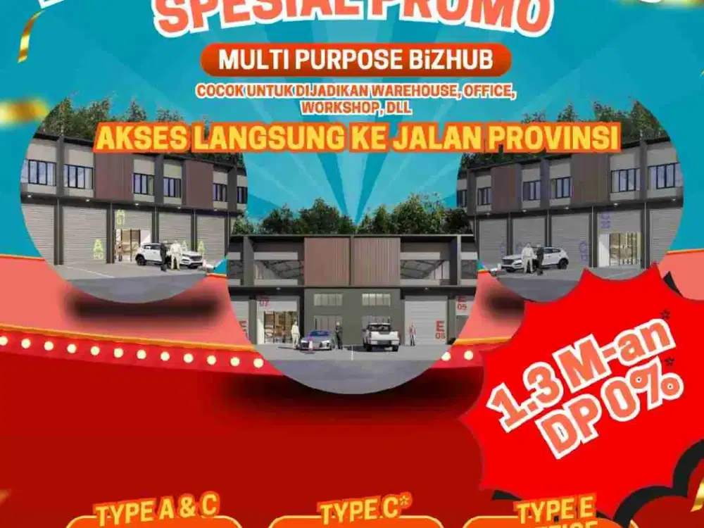 Gudang Bizpark Hub Multiguna Di riverdale Cibitung