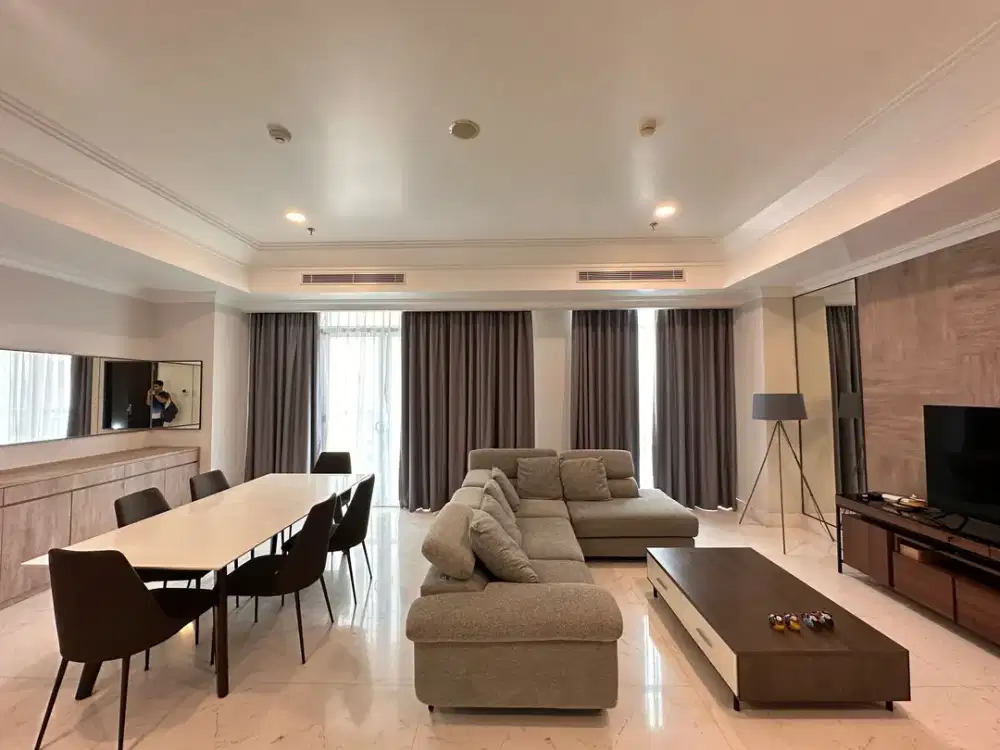 For rent : Apartemen Botanica, furnished, 2+1BR siap huni