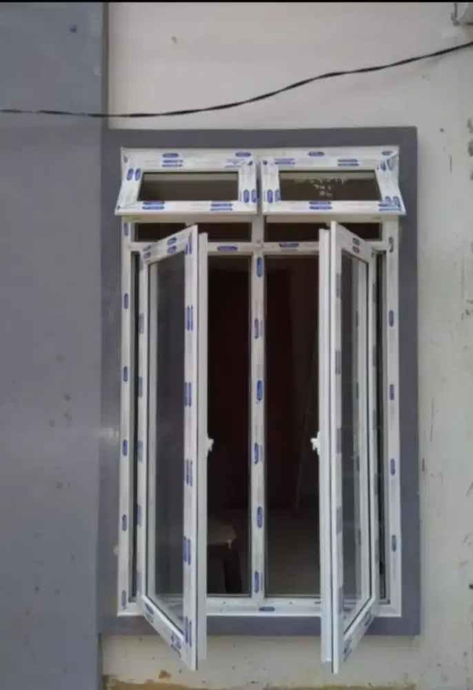 PINTU KACA UPVC READY